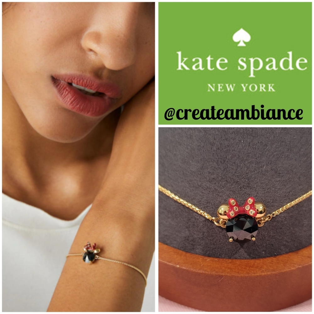 Kate Spade♠️× Disney Minnie Mouse Bracelet